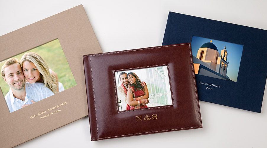 Linen and Leather Photo Books